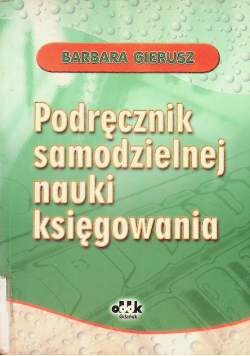 Podręcznik samodzielnej nauki księgowania