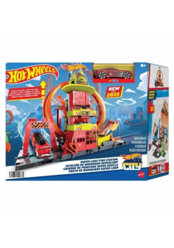 Hot Wheels City Remiza strażacka z superpętlą