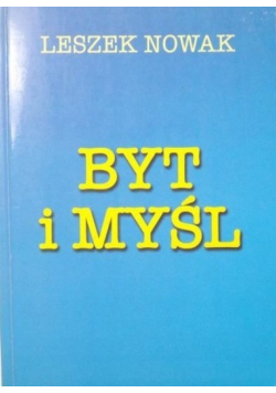 Byt i myśl tom II wieczność i zmiana
