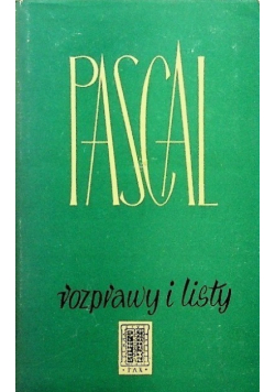 Pascal rozprawy i listy