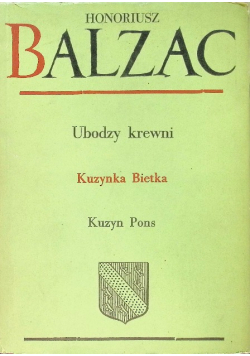 Ubodzy krewni Kuzynka Bietka Kuzyn Pons