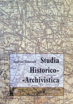 Studia Historico - Archivistica