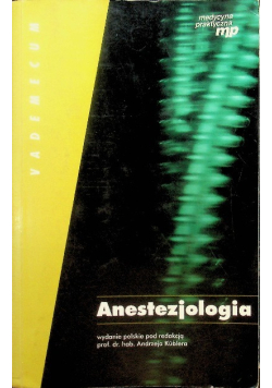 Anestezjologia
