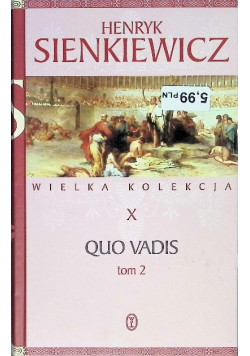 Wielka kolekcja Tom X Quo Vadis Tom 2