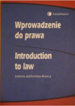 Wprowadzenia do prawa