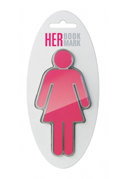 HER Bookmark - metalowa zakładka do książki