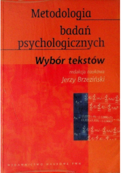 Metodologia badan psychologicznych