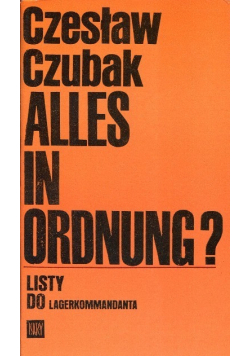 Alles in ordnung Listy do Lagerkommandanta