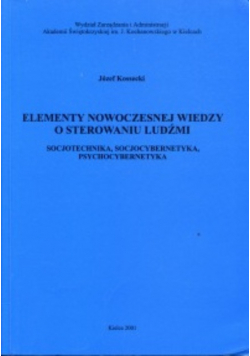 Elementy nowoczesnej wiedzy o sterowaniu ludźmi