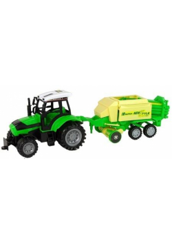 Traktor z maszyną