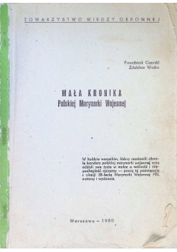 Mała kronika polskiej marynarki wojennej