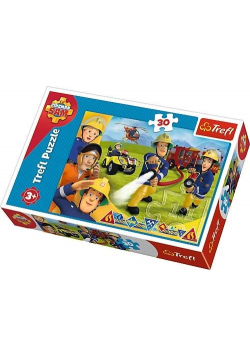 Puzzle 30 Gotowi by pomagać Strażak Sam TREFL