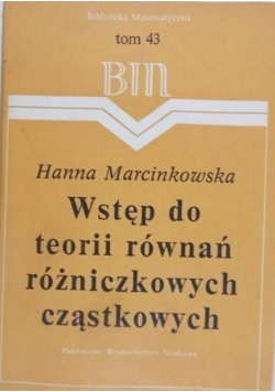 Wstęp do teorii równań różniczkowych cząstkowych