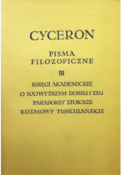 Pisma filozoficzne Tom III