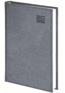 Kalendarz 2026 A4 dzienny Aluminium srebrny