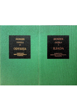 Dzieła Iliada i Odyseja Tom I i II