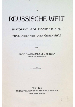 Die Reussische Welt, 1916 r.