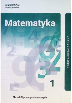 Matematyka 1 Zakres podstawowy