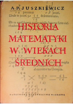 Historia matematyki w wiekach średnich