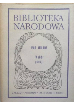 Verlaine Wybór poezji