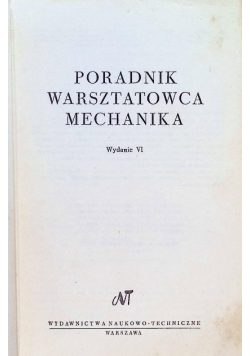 Poradnik warsztatowca mechanika