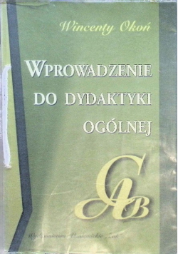 Wprowadzenie do dydaktyki ogólnej