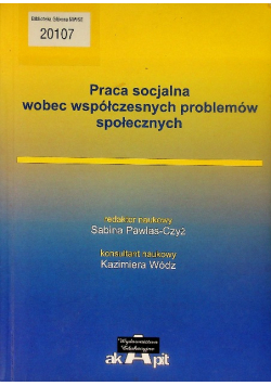 Praca socjalna wobec współczesnych problemów społecznych