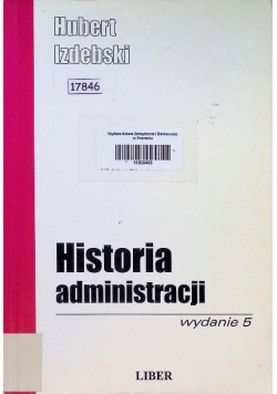 Historia administracji