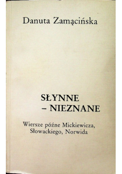 Słynne - nieznane