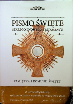 Pismo Święte Starego i Nowego Testamentu
