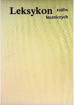 Leksykon roślin leczniczych