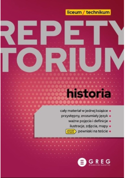 Repetytorium - liceum/technikum - historia - 2023
