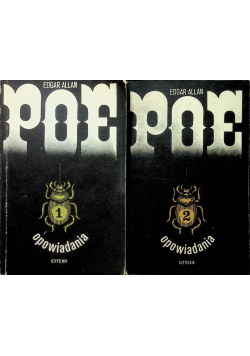 Poe Opowiadania Tom 1 i 2