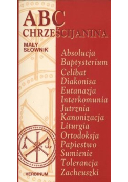 ABC Chrześcijanina Mały słownik