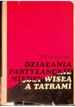 Działania partyzanckie między Wisłą a Tatrami