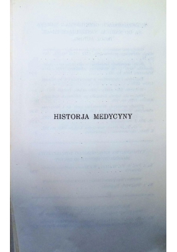 Historja medycyny 1935 r.