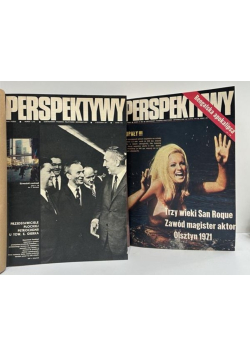 Czasopismo Perspektywy Nr 1 do 52 / 71