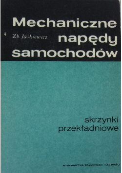 Mechaniczne napędy samochodów