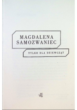 Tylko dla dziewcząt