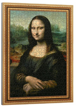 Puzzlorama 500 Mona Lisa, Leonardo da Vinci TREFL