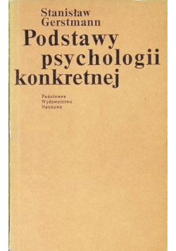 Podstawy psychologii konkretnej
