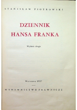 Dziennik Hansa Franka