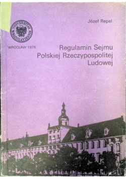 Regulamin Sejmu Polskiej Rzeczypospolitej Ludowej