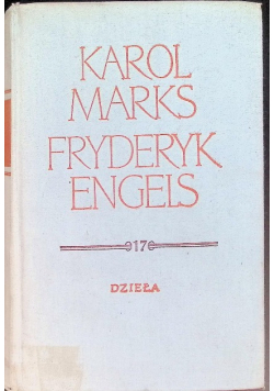 Marks Engels Dzieła Tom 17