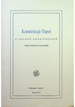 Konstelacja Topoi o rzeczach najważniejszych