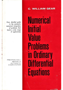 Numerical initial value problems in ordinary differential equations
