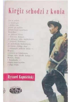 Kirgiz schodzi z konia