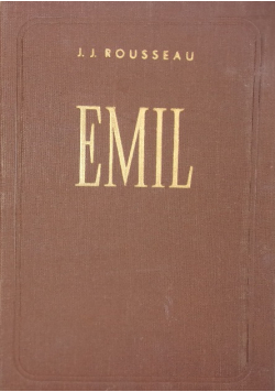 Emil czyli o wychowaniu Tom I