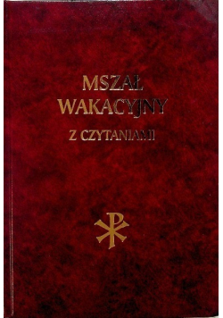 Mszał wakacyjny z czytaniami