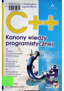 Kanony wiedzy programistycznej